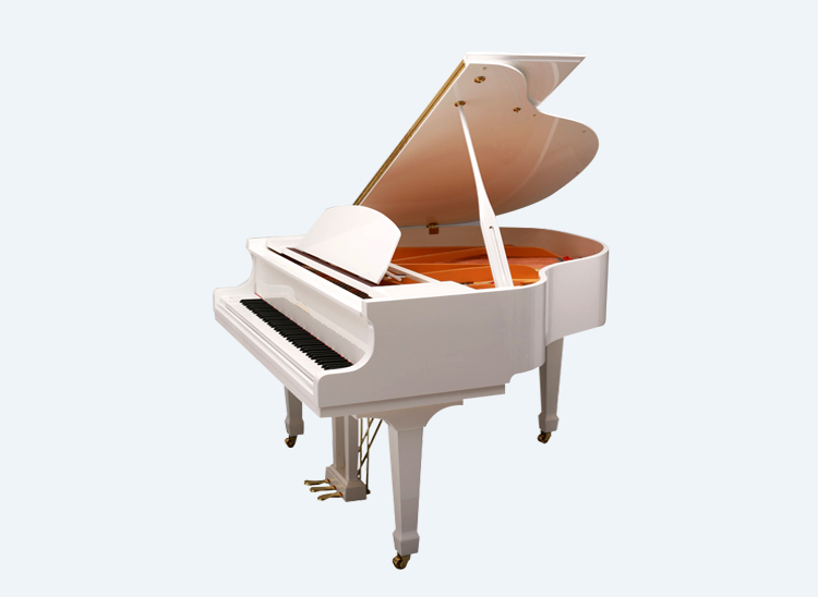 里特米勒  【95新】里特米勒三角钢琴R8白色 R8白色