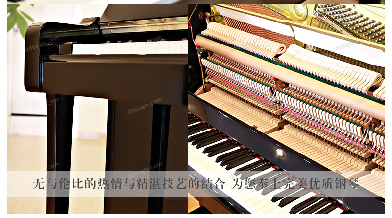 YAMAHA 立式钢琴 YA121EX的工艺细节