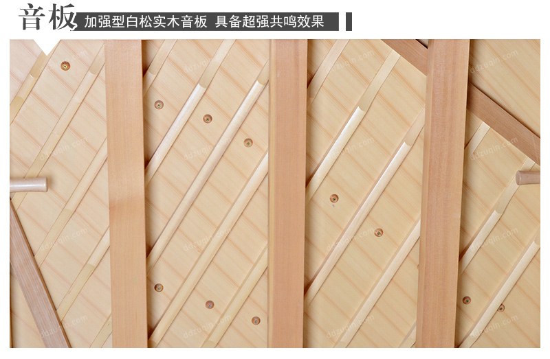 京珠钢琴BUP123H的加强型白松实木音板